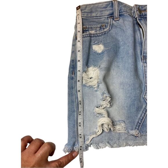 COPY - Hollister High Rise Jean Skirt distressed  Size 26 - Picture 3 of 5